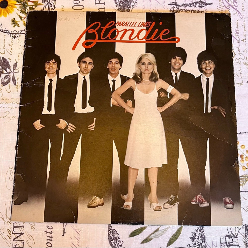 Vintage 1978 Blondie Parallel Lines Vinyl Record